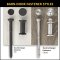 Barn Door Fastener Styles