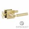 Emtek #5122 Select Key In Levers, Square Rosette, L-Square, Mix-Match Style & Finish, Set