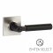 Emtek #5122 Select Key In Levers, Square Rosette, L-Square, Mix-Match Style & Finish, Sample