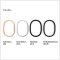 Emtek #2833 Modern House Numbers, No. "3" Digit, 7" Height