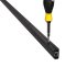 barzen #GS30 adjustable heavy duty door gasket with screw driver adjustability in dark bronze finish