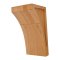 Hafele Wooden Corbel, Transitions Collection, 9" x 4-1/4" x 5", Cherry finish