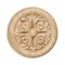 Hafele Wooden Onlay, Acanthus Collection, 20" x 4-1/2" x 5/8", Maple finish