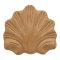 Hafele Wooden Onlay, 3-1/4" x 2-15/16" (W x H), Cherry finish