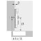 Product Specs of Hettich 9071655 Mounting Plate