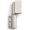 Assa Abloy HYD-HINGE Hydraulic Hinge for Glass Doors, Glass to Glass Mount,  Stainless Steel Finish
