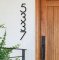 Emtek #2833 Modern House Numbers, No. "3" Digit, 7" Height