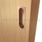 Application of Ives 222 Flush Pull, Cast Brass - (US10)