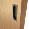 Application of Ives 222 Flush Pull, Cast Brass - (US10B)