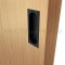 Application of Ives 222 Flush Pull, Cast Brass - (US19)