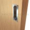 Application of Ives 222 Flush Pull, Cast Brass - (US26D)