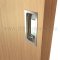 Application of Ives 227 Flush Pull, Wrought Brass - (US15)