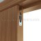 Application of Ives 227 Flush Pull, Wrought Brass - (US26)