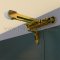 Ives COR7G Gravity Coordinator, 7" Projection, Polished Brass (US3) Finished application