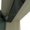 Ives COR32 Bar Coordinator - 32" Length - For 34" - 52" Opening, Black Anodized Aluminum (315) Finished application