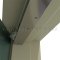 Ives COR32 Bar Coordinator - 32" Length - For 34" - 52" Opening, Satin Chrome (US26D) Finished application