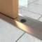 Ives DP1 Dust Proof Strike - Round Face Plate, Aged Bronze (US11E) Finished application