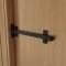 Ives Door Bolt, 8", Aged Bronze (US11E) Finished application