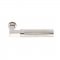 L-Square Knurled Lever in Polished Nickel