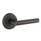 Emtek Mariposa Lever, Sandcast Bronze Leverset, #2 Rosette, Oil Rubbed Bronze Medium Bronze (MB)