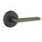 Emtek Lariat Lever, Sandcast Bronze Leverset, #2 Rosette, Oil Rubbed Bronze Medium Bronze (MB)