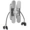 McKinney MK100ME Electrified Concealed Hinge with ElectroLynx® Configuration Quick Connect