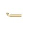 Manning Lever in Satin Brass
