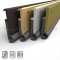 Zero #326A Meeting Stile, Aluminum or Bronze with Neoprene Bulb and Finger Seal