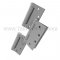 Hager 1256, Full Mortised Hinge Set