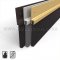 Pemko #18250 Door Sweep, 1.375" Aluminum Casing with 2.5" Nylon Brush