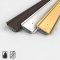 Pemko #209 Door Sweep, 1.375" Aluminum Track with .5" Fingered Vinyl Seal