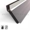 Pemko #45400 Door Gasket and Sweep, Aluminum with 4" Angled Brush