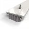 Zero #254 Door Sweep, Mortised Track with .187" Pile Brush Seal