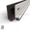 Zero #100MS Meeting Stile, Aluminum Casing with Silicone Lips