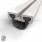 Zero #53 Door Sweep, Mortised Aluminum Track with .25" Neoprene Seal