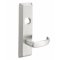 Accentra PB-626F Escutcheon x Lever Trim, Classroom / Storeroom, Less Cylinder, Pacific Beach Lever, Satin Stainless Steel Finish 