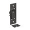 Deltana, Pocket Door, Jamb Bolt, 3" x 1-1/4", Oil-Rubbed Bronze (US10B) Finished