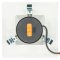 Topaz 4" Performance LED Recessed Retrofit Downlight, 7 Watt, CCT Selectable, 90 CRI, Square Baffle Trim