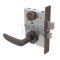Schlage L Series, 07 Door Handle, Vandlgard, Non-Keyed Function , Oil Rubbed Bronze