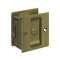 Deltana, Pocket Door Lock, Privacy, Antique Brass (US5) Finished