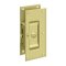 Deltana, Pocket Door Lock, Decorative Privacy, Polished Brass (US3) Finished
