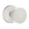 Emtek, Tubular Stainless Steel Series, Round Lever, Disk Rosette , Brushed Stainless Steel Finish