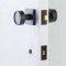 Emtek #8581 Square, Single Rosette, Thumbturn Privacy Bolt, Application 