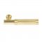 T-Bar Knurled Lever in Satin Brass