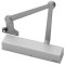 Accentra 2721 Door Closer, Non-Hold Open with Dead Stop Parallel Arm, Adjustable Spring Size - QUICKSHIP, Aluminum Finish