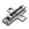 Salice Concealed Hinge, Clip Wing Mounting Plate, Quick Fixing System, Aluminum Frame, 2mm Height, Nickel-Plated