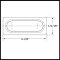 Ives 222 Flush Pull Product Specs