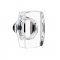 Windsor Crystal Knob in Polished Chrome