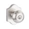 Yale Expressions Everly Rosette with Lewiston Knob,  Satin Nickel (US15) Finished
