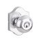 Yale Expressions Everly Rosette with Lewiston Knob, Polished Chrome (US26) Finished